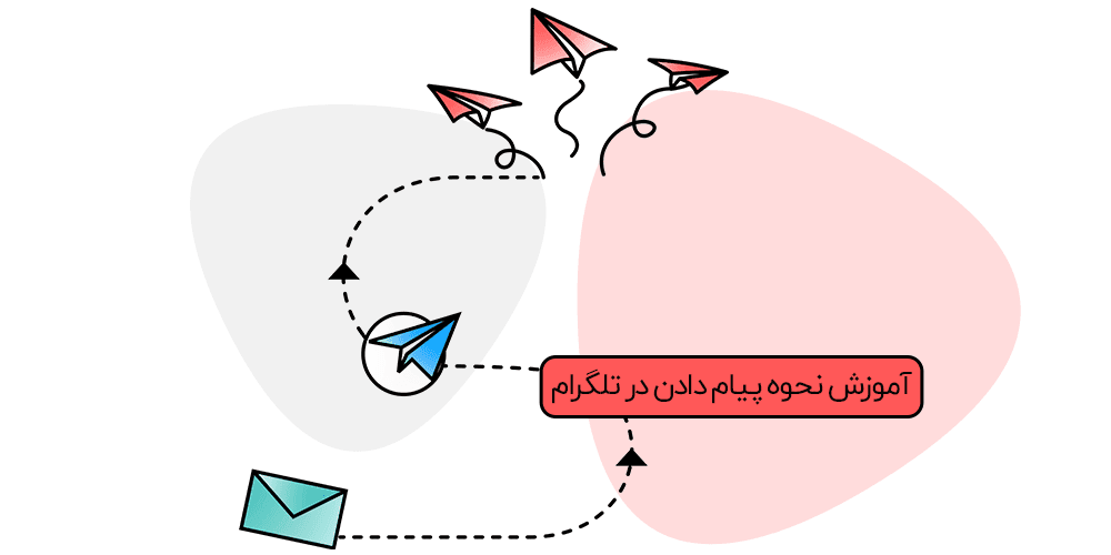 آموزش نحوه پیام دادن در تلگرام