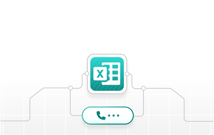 اپراتور ارسال پیام صوتی انبوه به شماره های اکسل